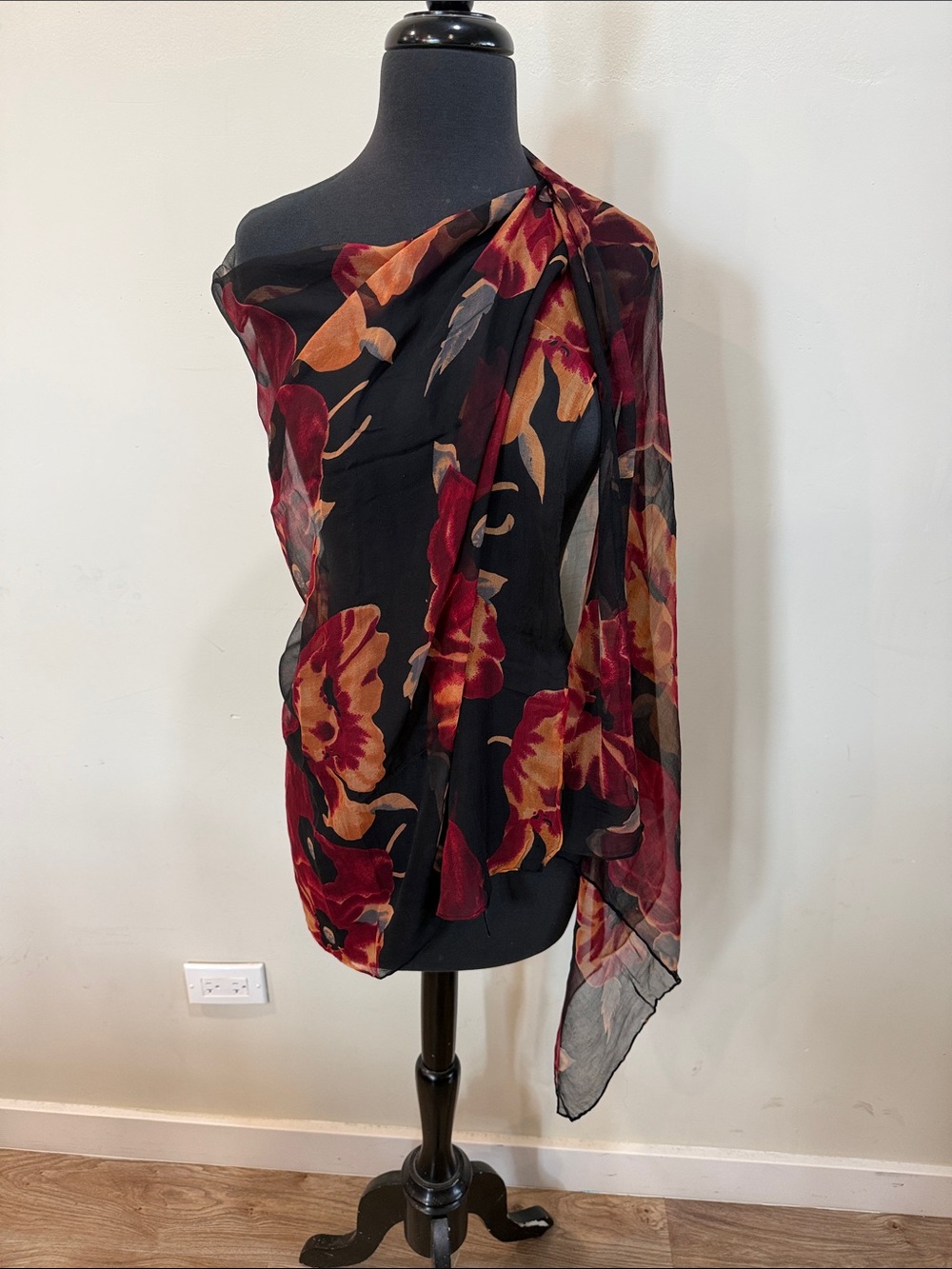 RedfishDesigns silk scarf